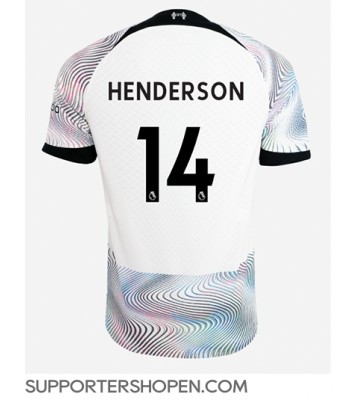 Liverpool Jordan Henderson #14 Borta Matchtröja 2022-23 Kortärmad